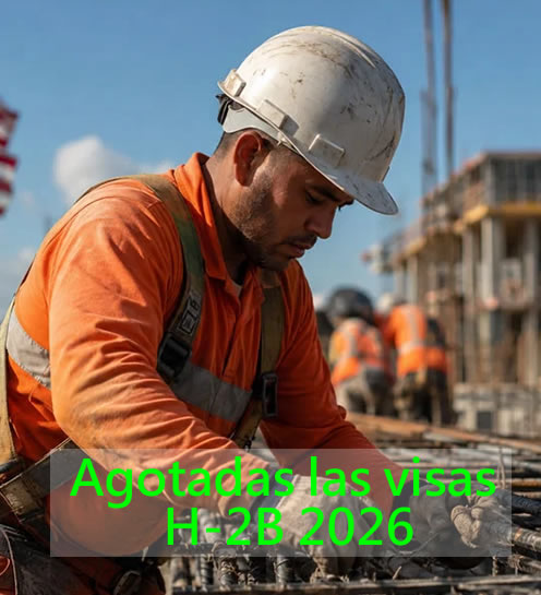 USCIS agota las visas H-2B 2026