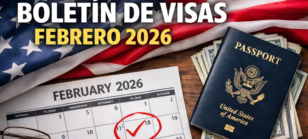 Boletín de Visas Febrero 2026 