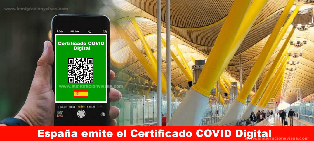 Certificado COVID Digital Espana