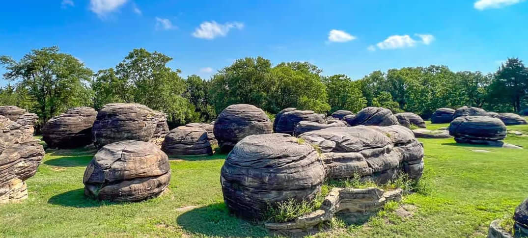 Ciudad de Roca en Kansas