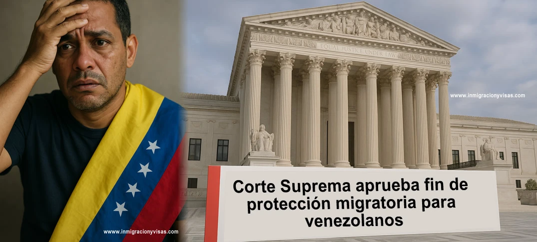 La Corte Suprema autoriza retirar el TPS a venezolanos.