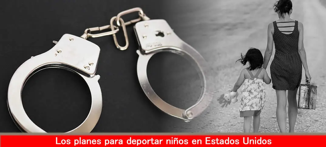 arrestar y deportar a niños 