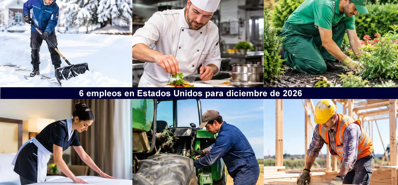 Trabajos y empleos disponibles en Estados Unidos 