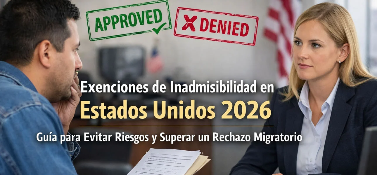 Exenciones de Inadmisibilidad en EE.UU.  