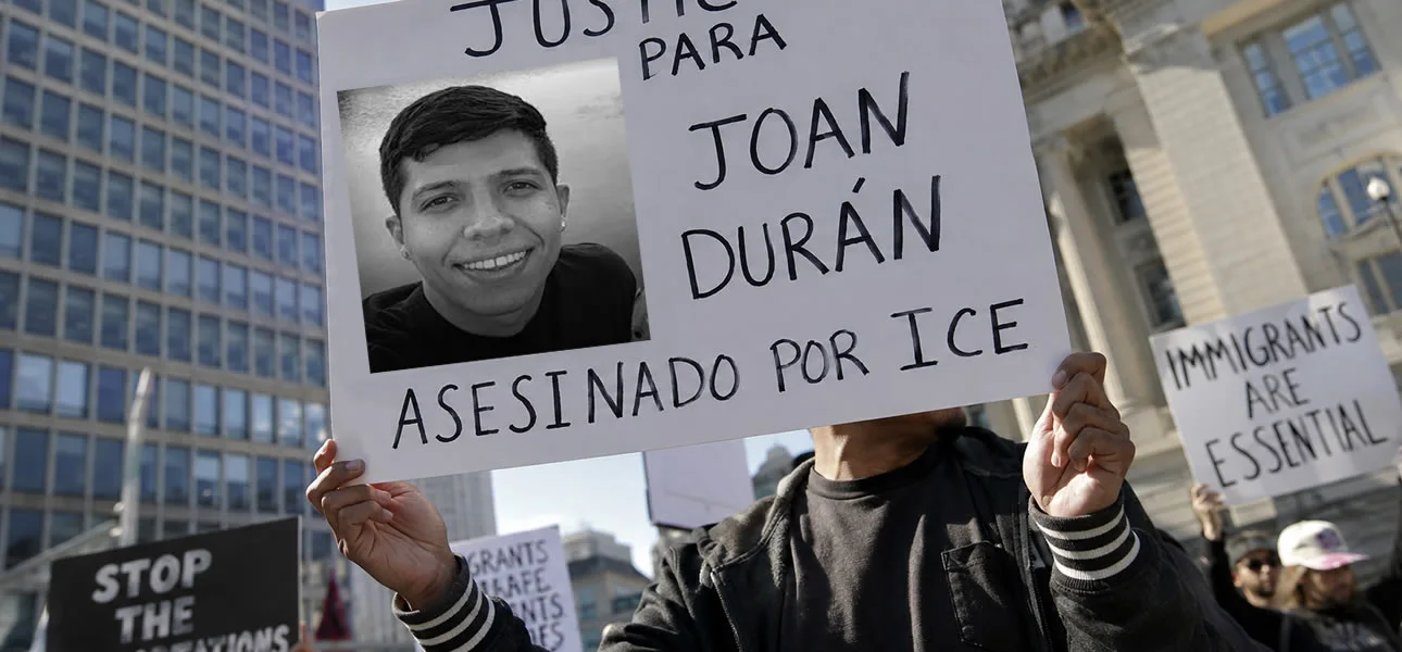 ICE asesina a Colombiano Johan Sebastián Durán Guerrero en en Maine