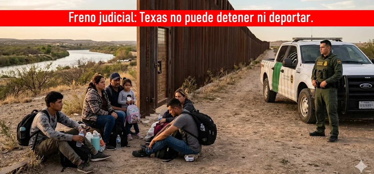 Texas No podrá detener ni deportar inmigrantes