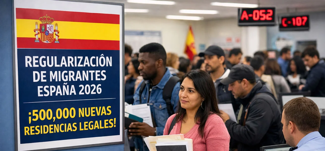 España aprobó en 2026 una regularización extraordinaria de migrantes