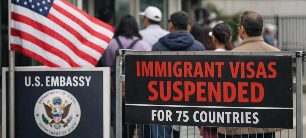 suspende el procesamiento de visas