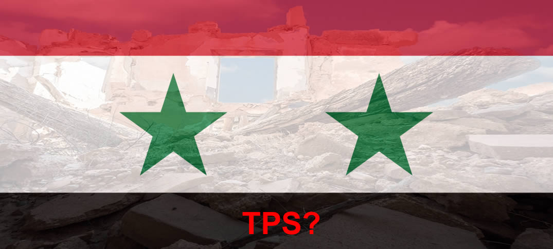 Syria Is Not Redesignated For TPS