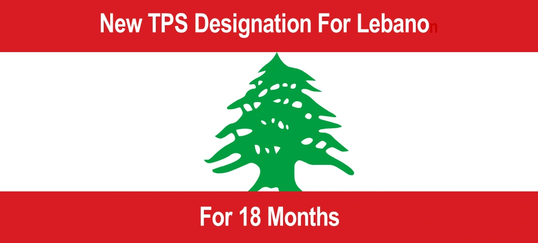 TPS designation for Lebanon