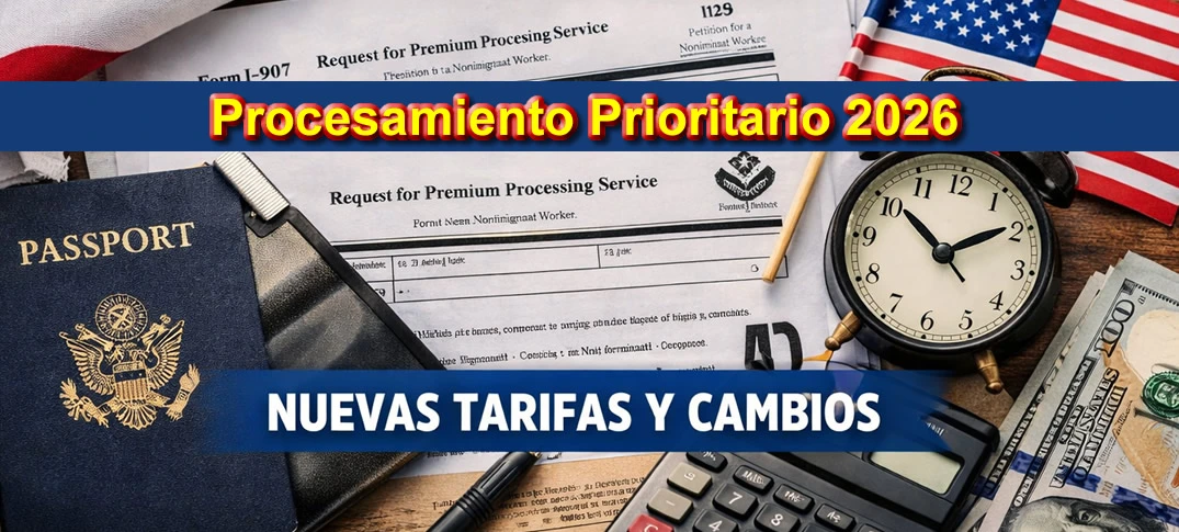 Aumenta tarifas de Procesamiento Prioritario en 2026