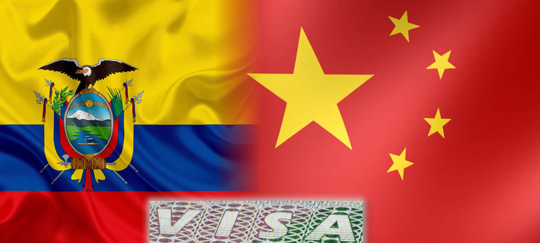 Visa para ciudadanos chinos en Ecuador 