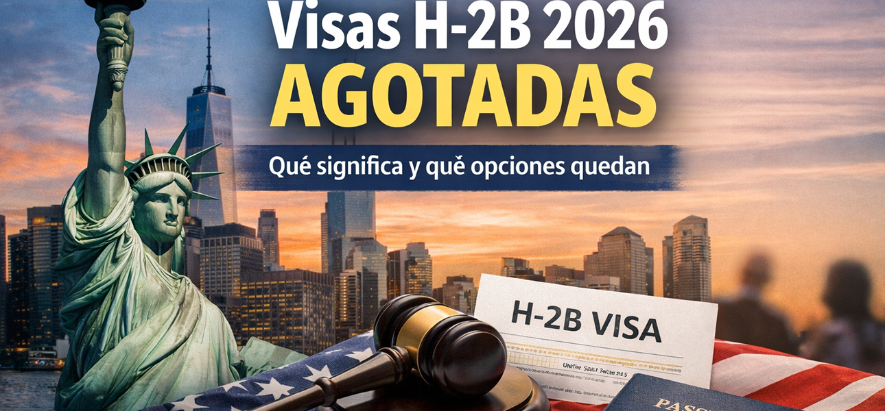 Agotadas visas H-2B para la segunda mitad del año fiscal 2026