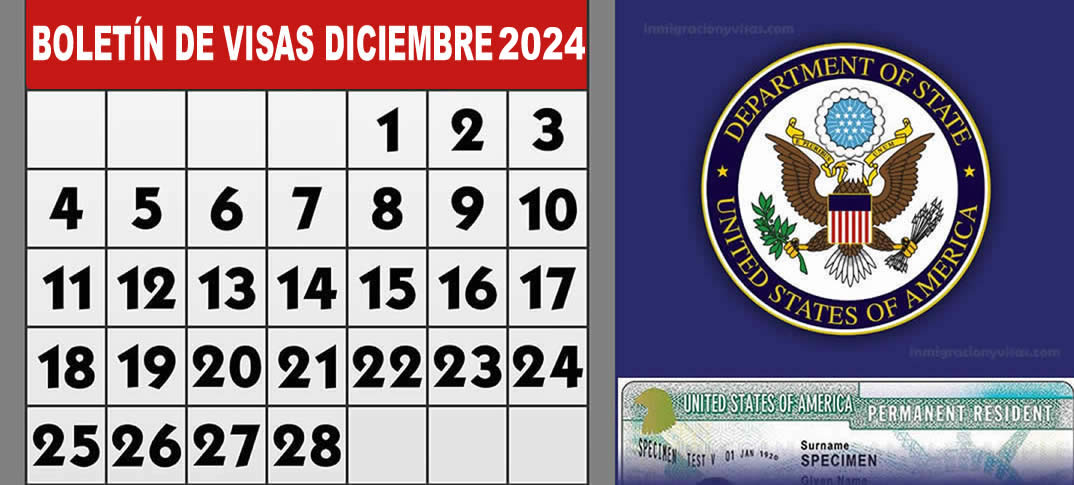  Boletín De Visas Diciembre 2024