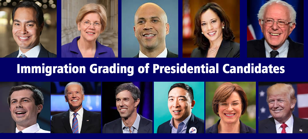 Immigration Grading Of Presidential Candidates