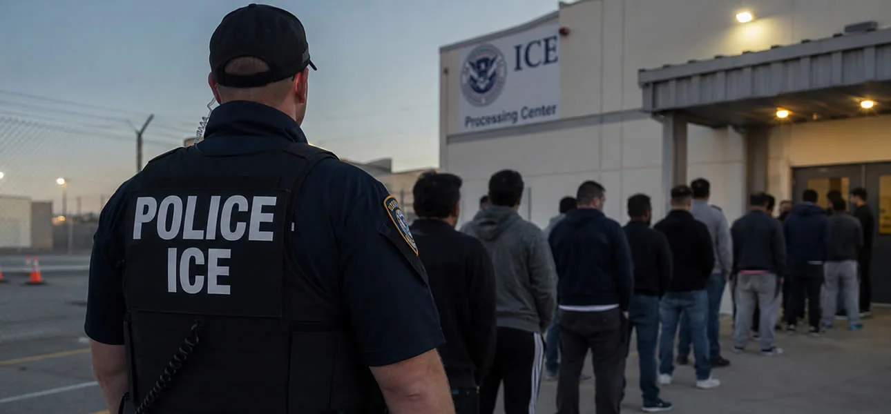 Nuevas reglas NDS ICE 2026: inteligencia artificial, trabajo por $1 dólar y menos derechos para detenidos