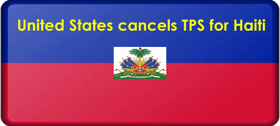 Cancels TPS for Haitians