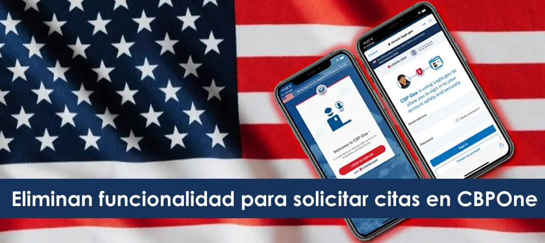 suspende la aplicación CBP One