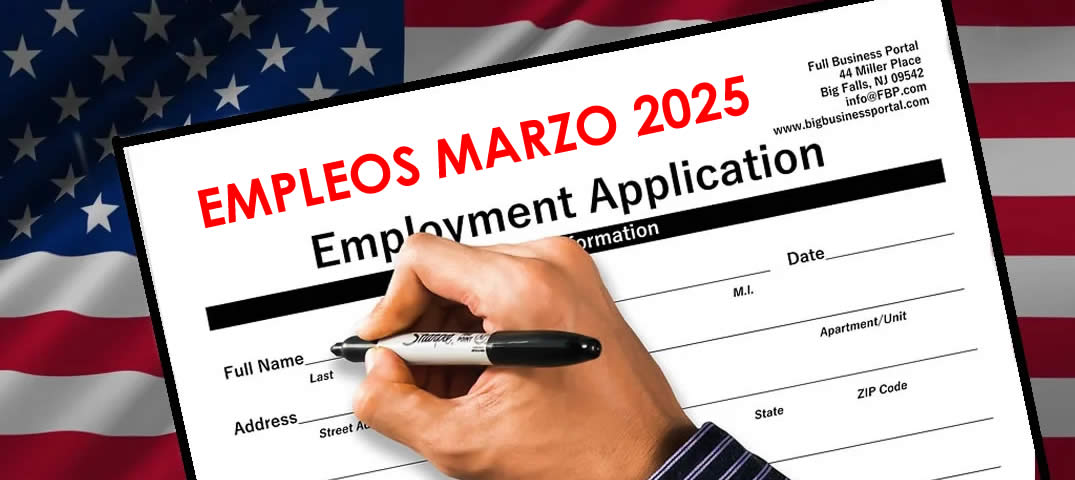 Empleos Marzo 2025