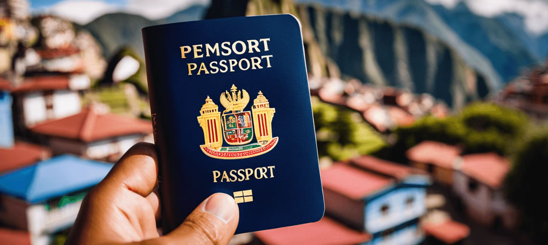 pasaporte electrónico en  Perú