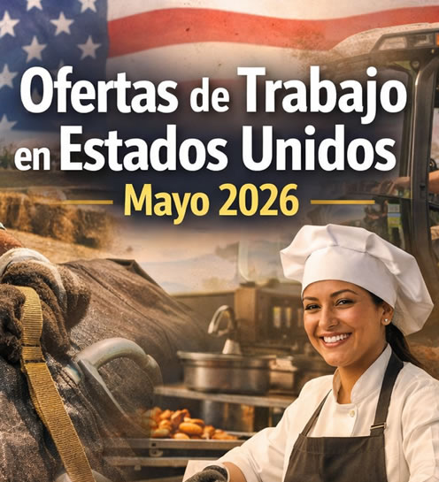 Ofertas de Empleos en Estados Unidos Mayo 2026
