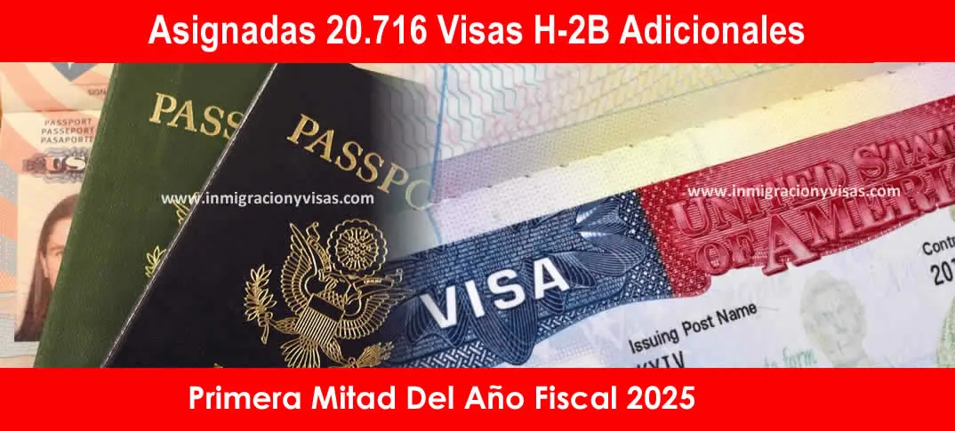 visas H-2B  2025