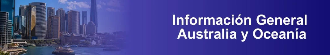 Información general de Australia y Oceanía